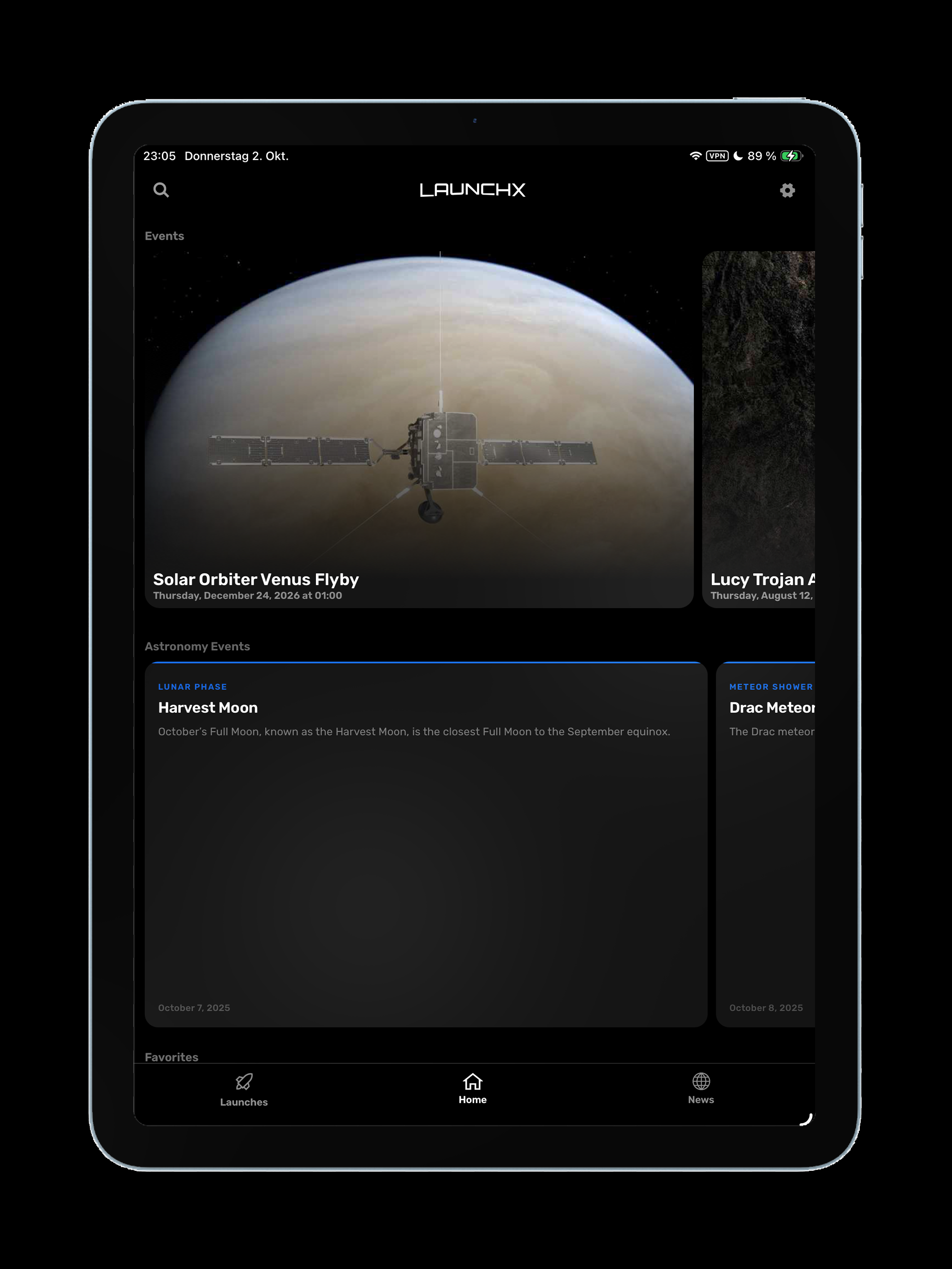 LaunchX: Rocket Launch Tracker
