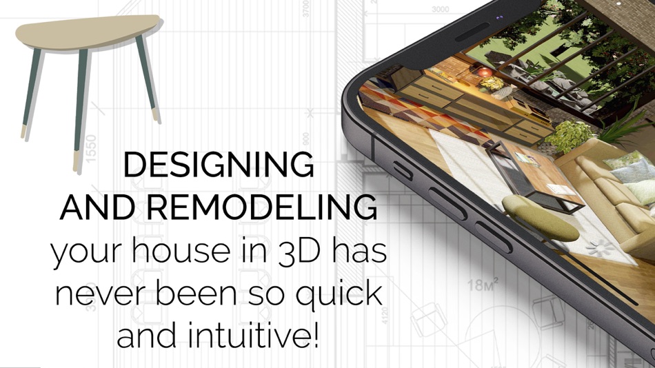 #1. Home Design 3D - GOLD EDITION (iOS) By: Anuman