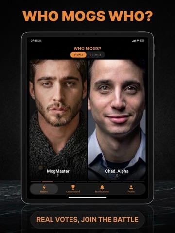 MOG BATTLE | Who Mogs Who? iPad screenshot