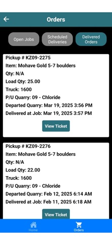 Rock Pros Customer screenshot