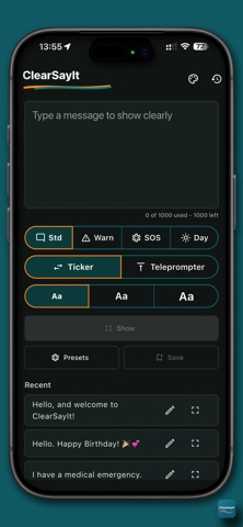 ClearSayIt screenshot