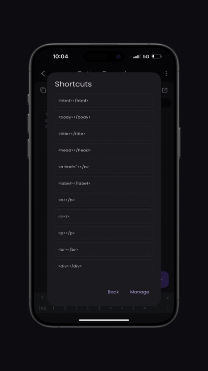 HTML Creator(Pro) screenshot-5