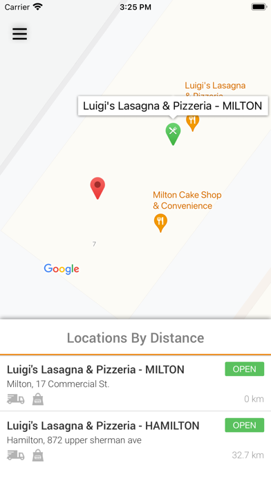 Luigis Lasagna Pizzeria Screenshot