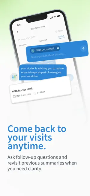 MyPHI — Medical Visit Notes screenshot 2