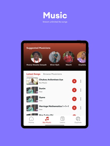 Ika App iPad screenshot
