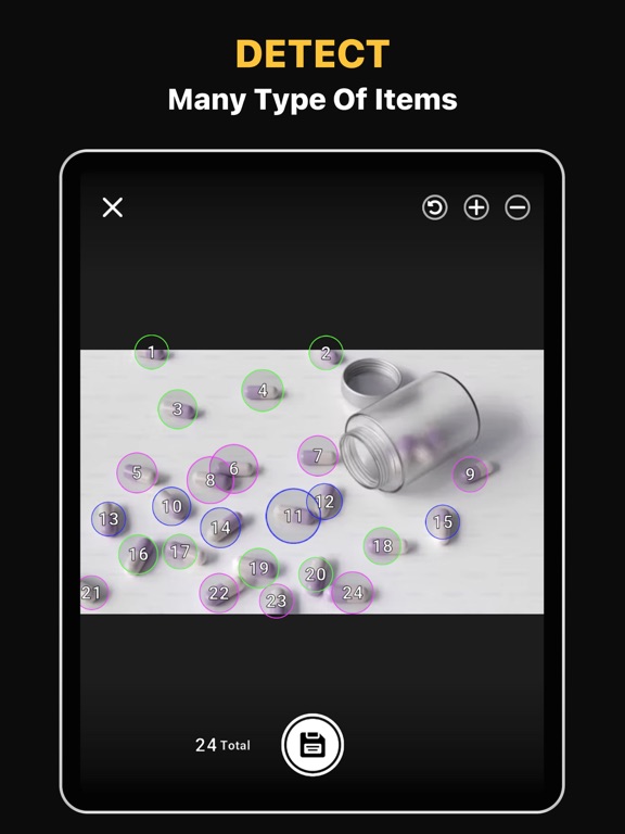 Count Things Ai Object Counter iPad screenshot 4 - Business app