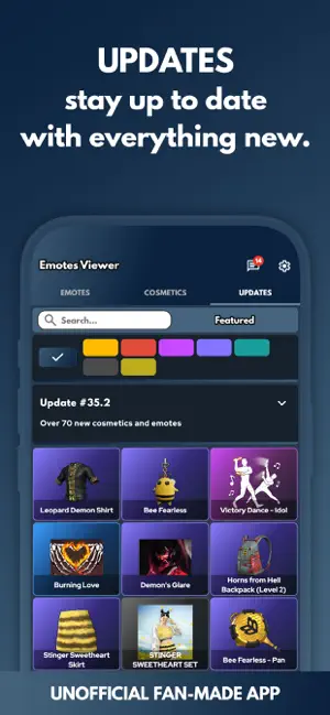 Emotes Viewer for PUBG screenshot 3