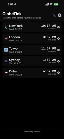 GlobeTick Screenshot 1 of 3