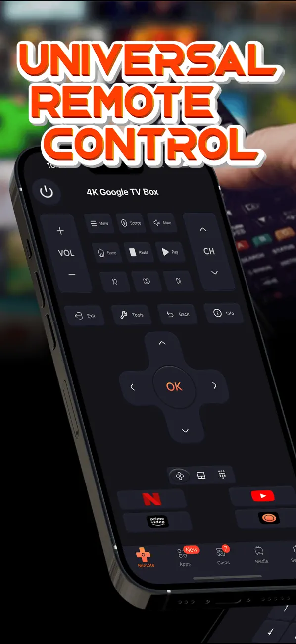 Screenshot #1 pour Télécommande TV Remote