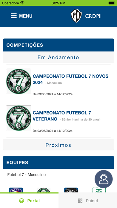 Clube Dom Pedro II Esporte Screenshot