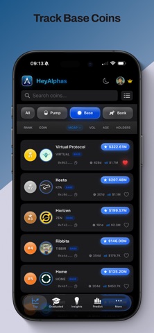 HeyAlphas screenshot