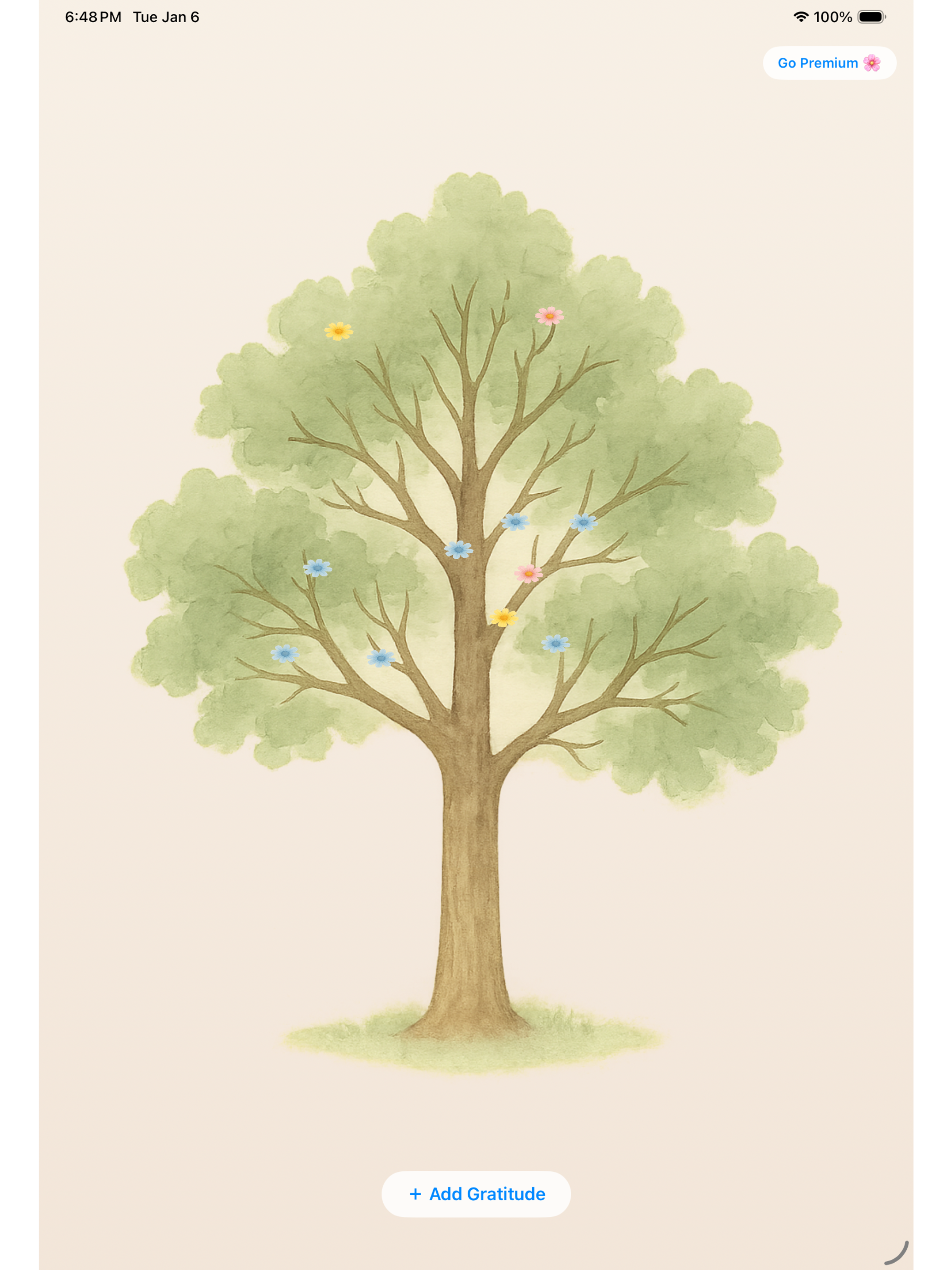 Gratitude Tree: Daily Journal