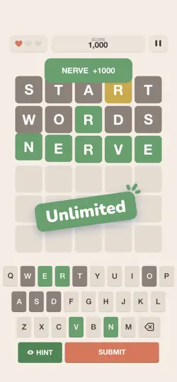 Screenshot von Word Words - Clever Decipher auf dem iPhone 1