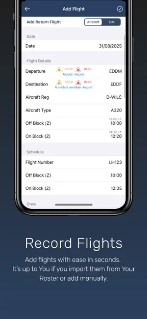 Wilco - Pilot Logbook screenshot 4