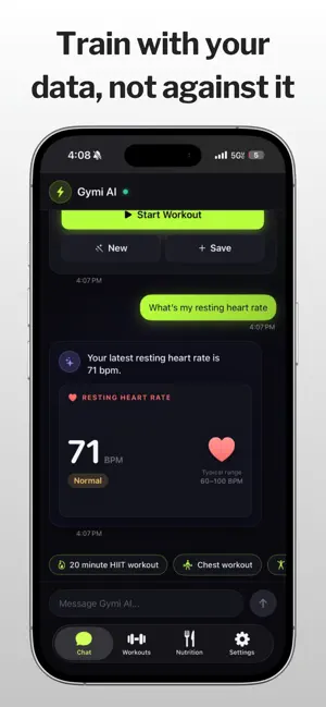 Gymi: AI Gym Personal Trainer screenshot 2