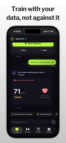Gymi: AI Gym Personal Trainer screenshot