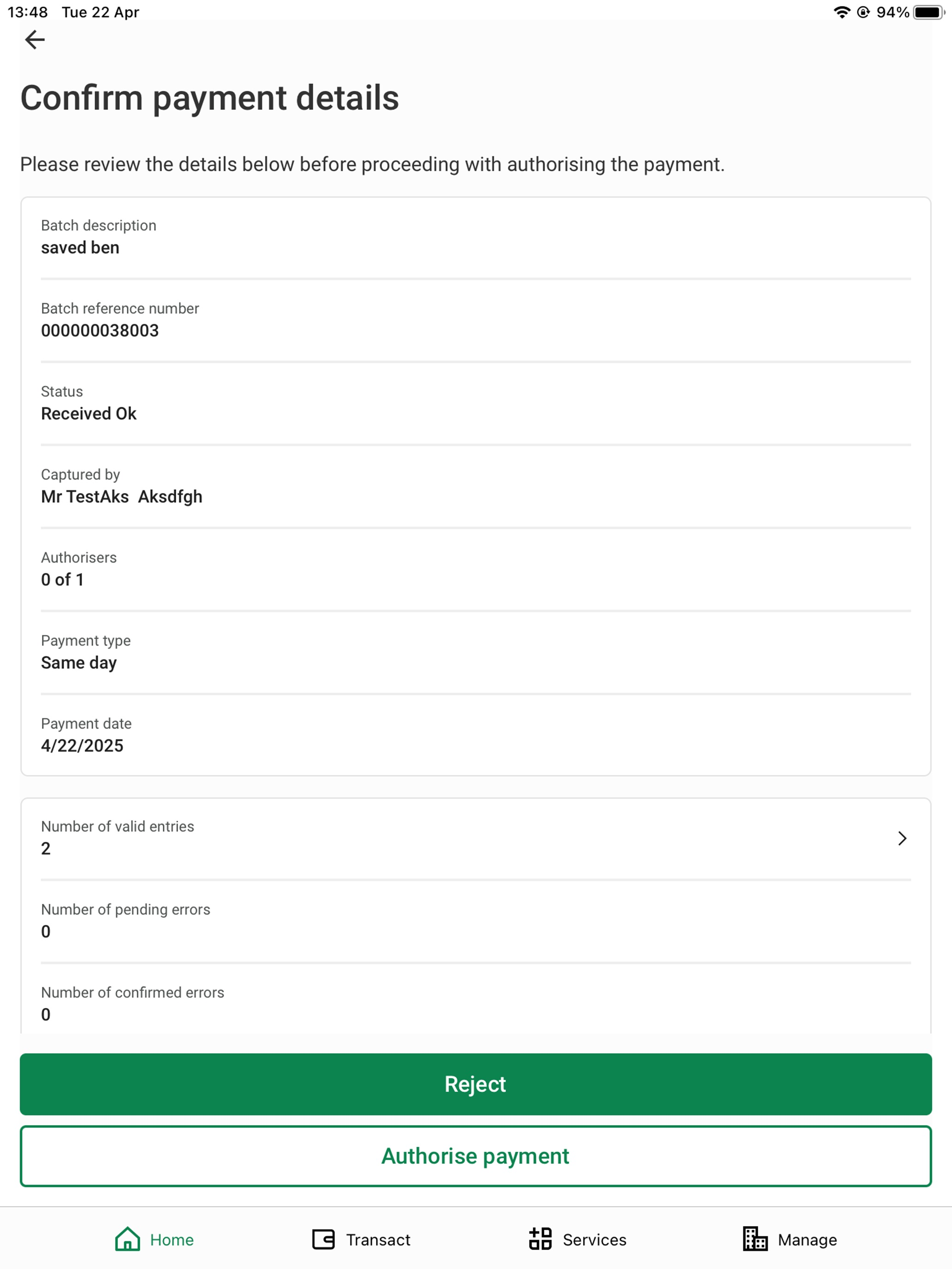 Nedbank Business Hub screenshot 17