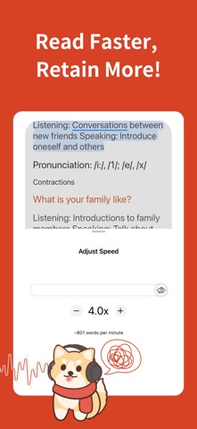 Yomer Text to Speech Translate iPhone screenshot