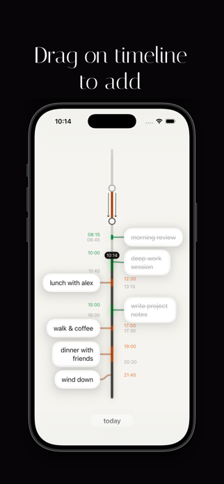 Drift: Daily Timeline Screenshot 2 of 3