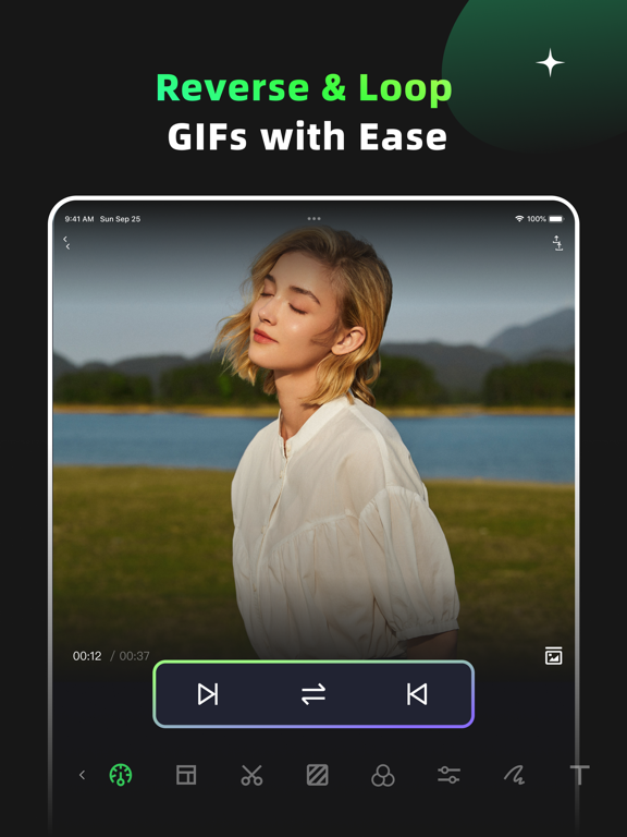 GIF Maker & Editor Pro iPad screenshot 7 - Photo & Video app