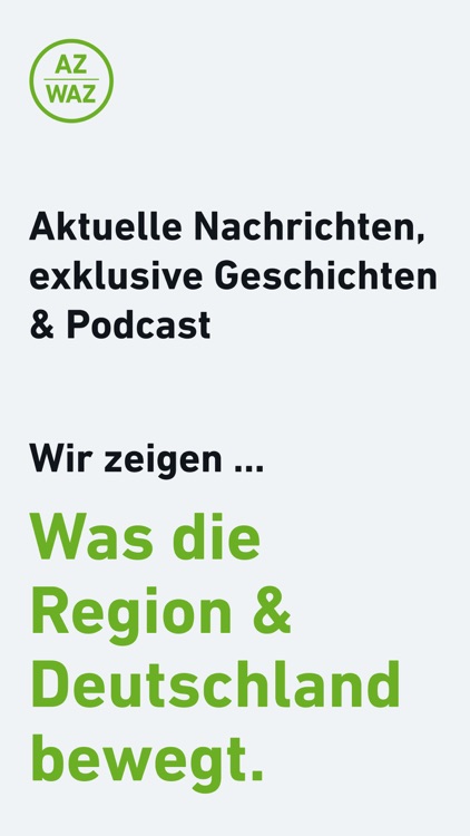 AZ/WAZ - News und Podcast