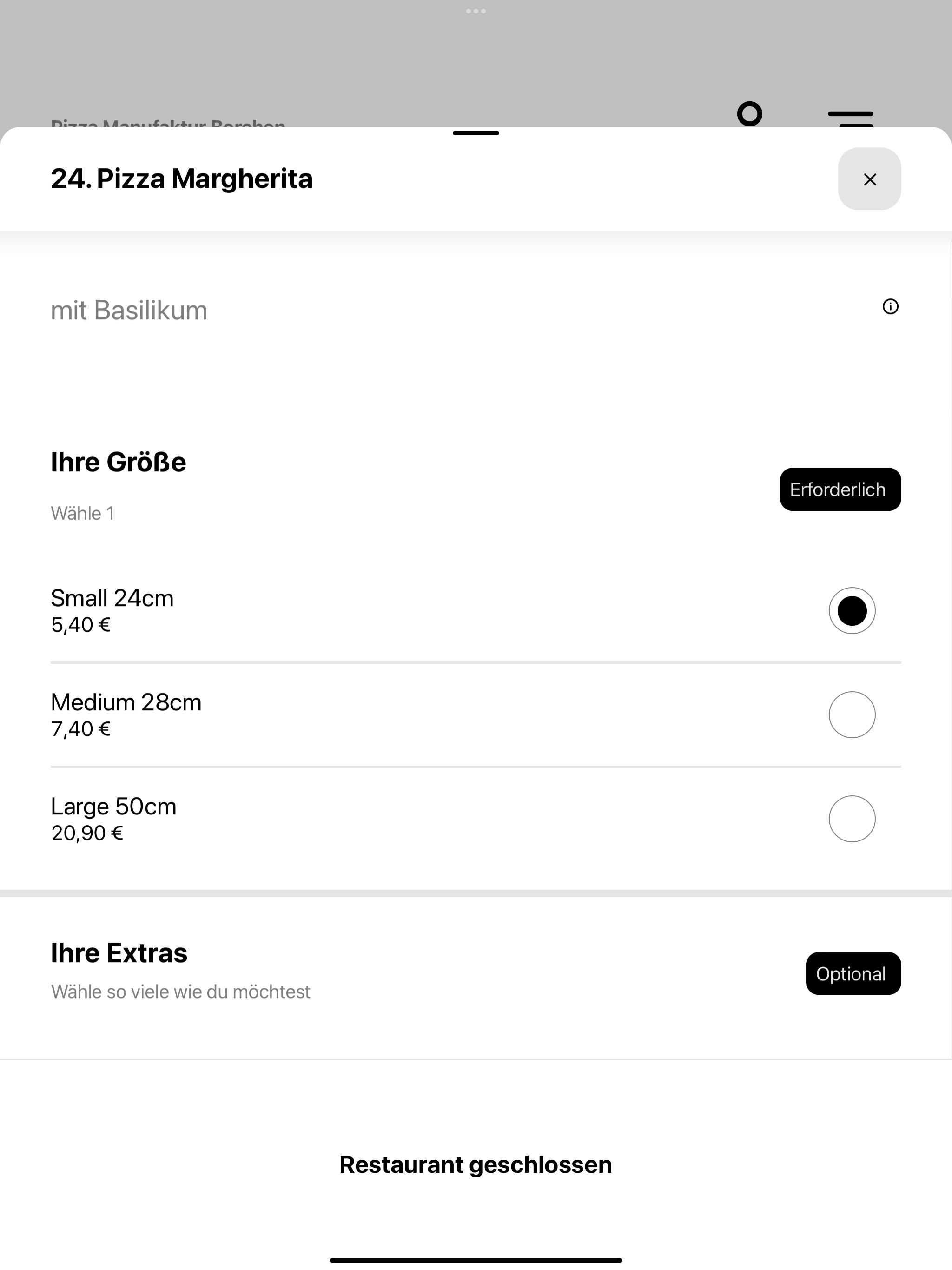 Pizza Manufaktur Borchen