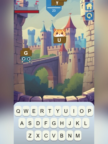 Cat Typing iPad screenshot