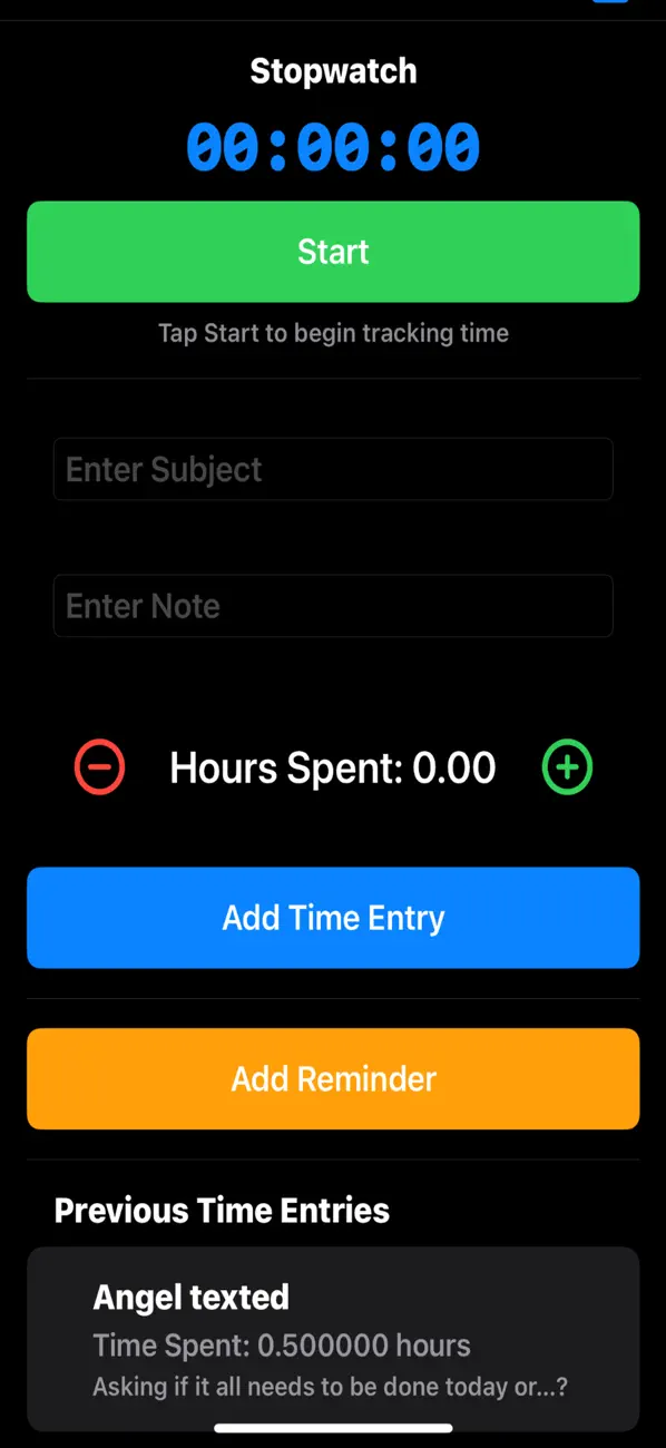 Screenshot #3 pour ClientsTime