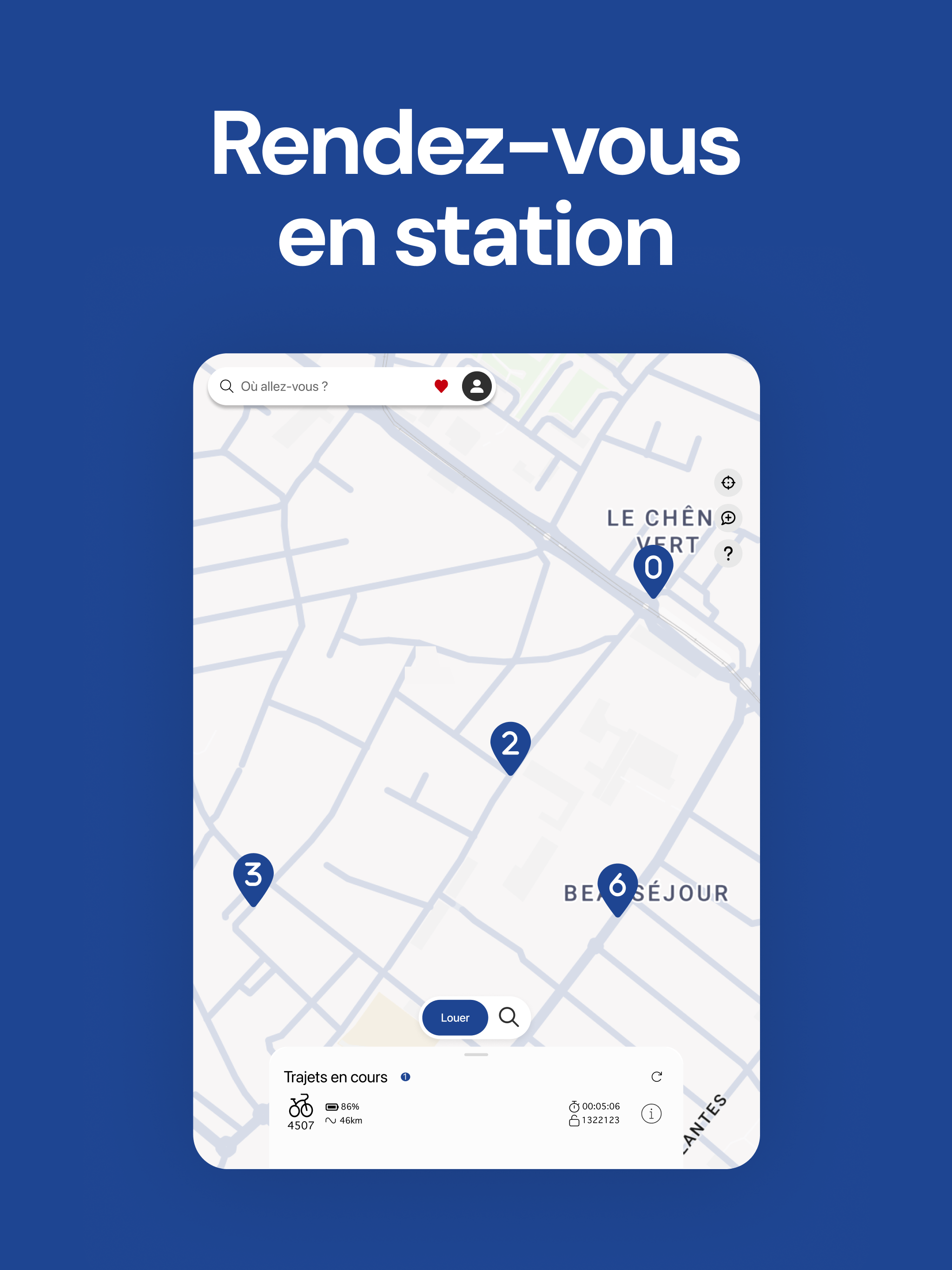 Le Marcel à vélo