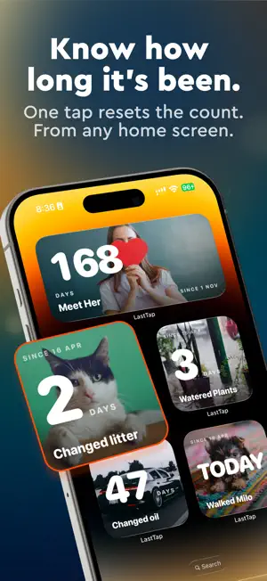 Days Since Counter: LastTap screenshot 2