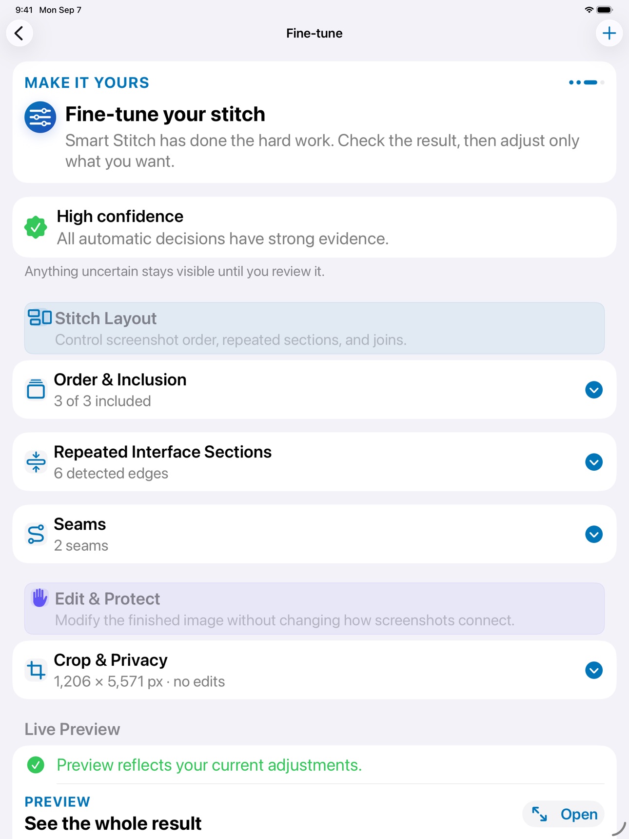 Screenshot 12 of Smart Screenshot Stitcher