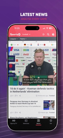 SportyTV: Live Sports Stream iPhone screenshot 6