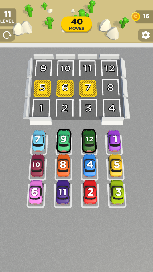 #1. Parking Row (iOS) Podle: bugra bayrak