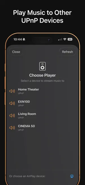 nexTrack - UPnP Flac Player screenshot 4