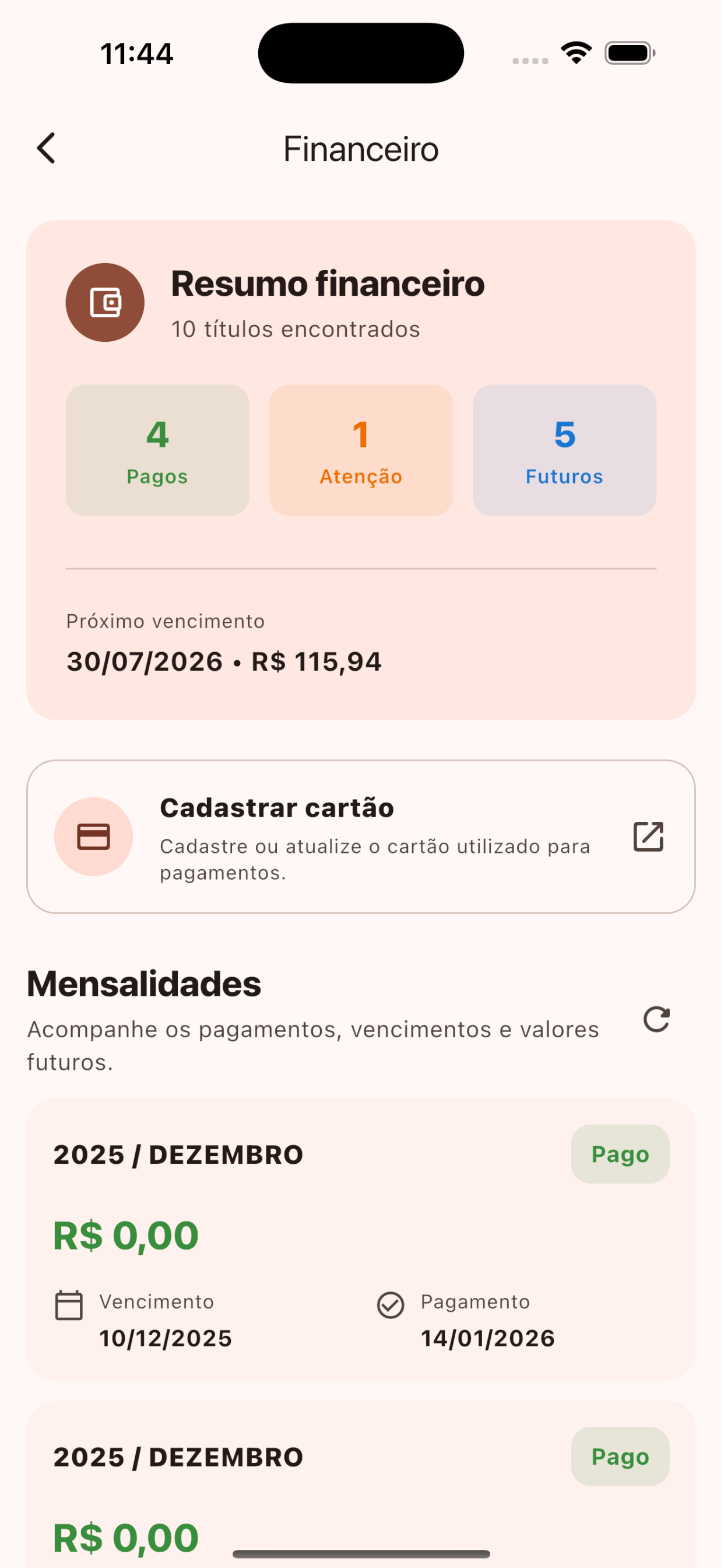 Sisdança screenshot 4