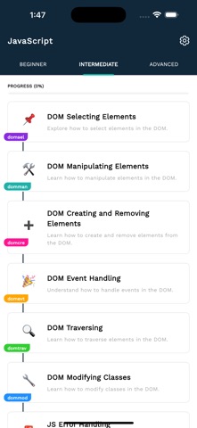 Learn JavaScript | Learn JS iPhone screenshot