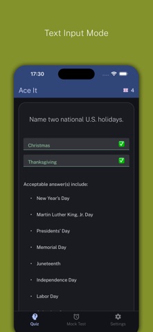 Ace It: US Citizenship Test screenshot