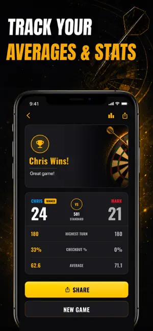 Dart Scoreboard: Score Keeper screenshot 4