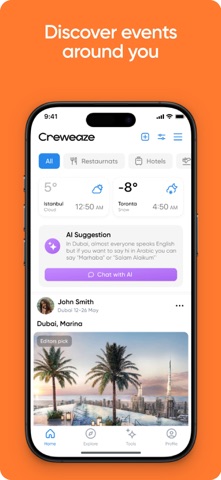 Creweaze - Layover Companion screenshot