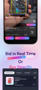Auctra - Live Shopping screenshot