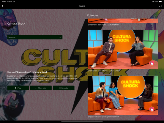 LatiNation iPad screenshot 9 - Entertainment app
