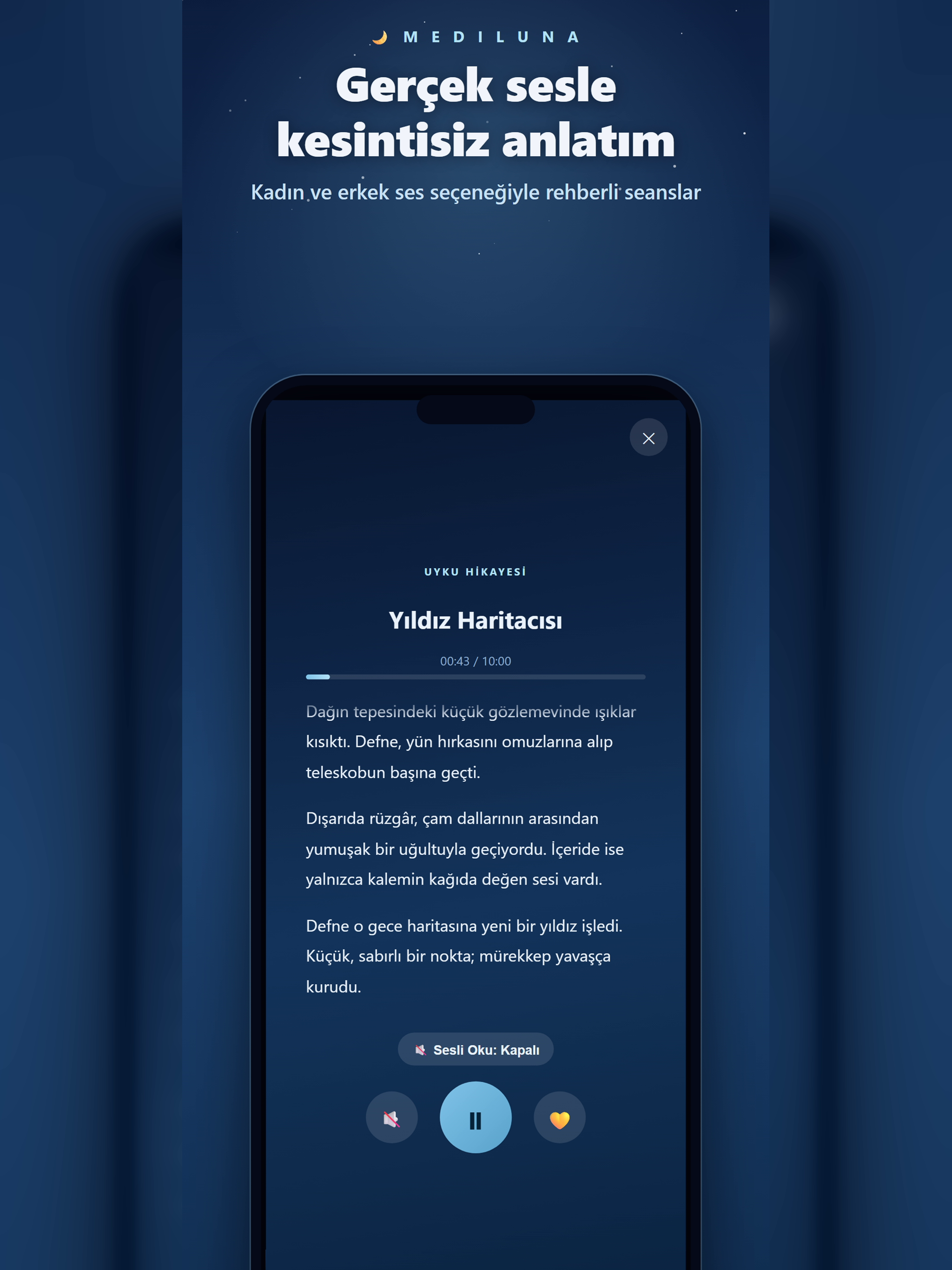 MediLuna: Uyku & Meditasyon screenshot 7