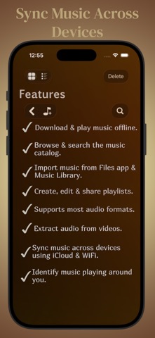 Musinova Offline Music Player screenshot