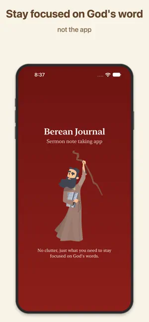 Berean Journal - grow deeper screenshot 1