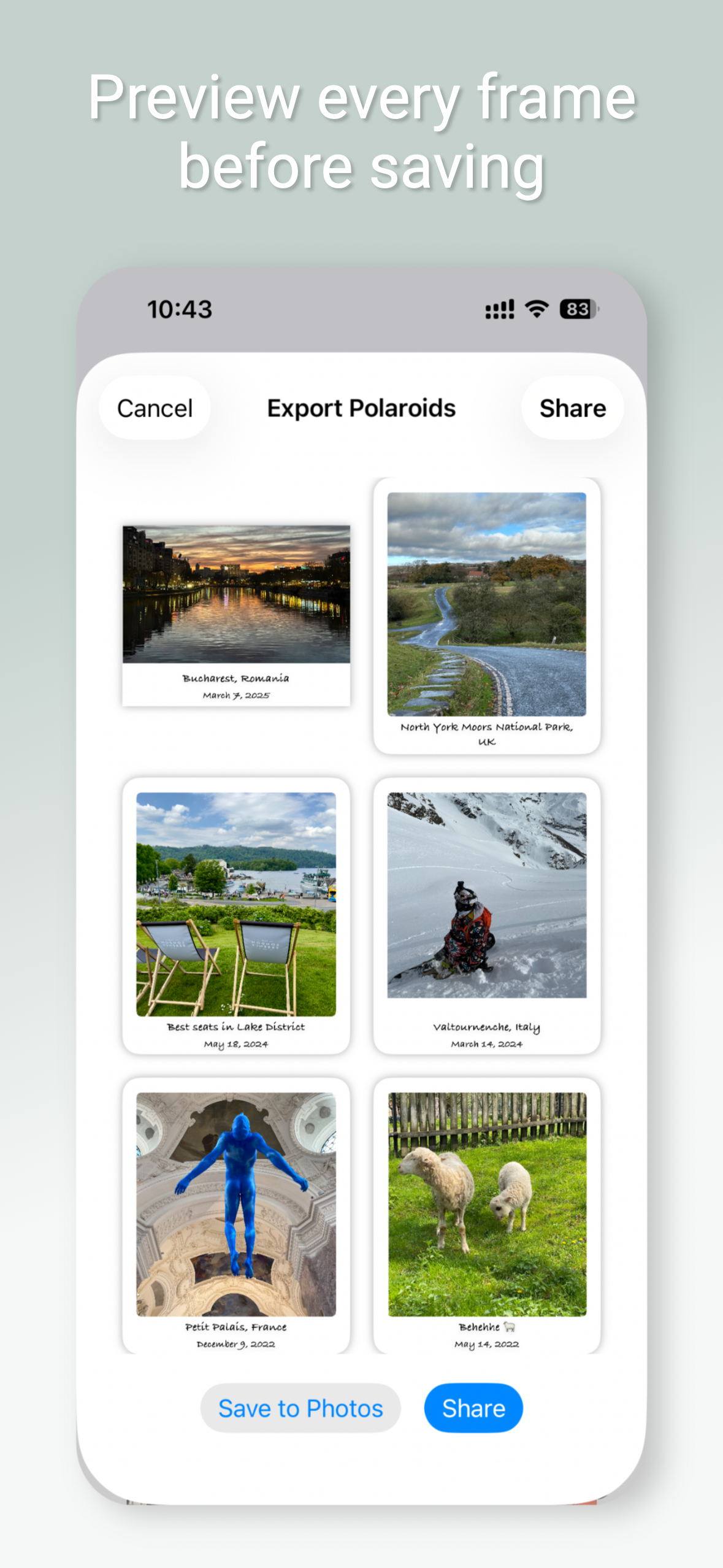 MomentFrame screenshot 4