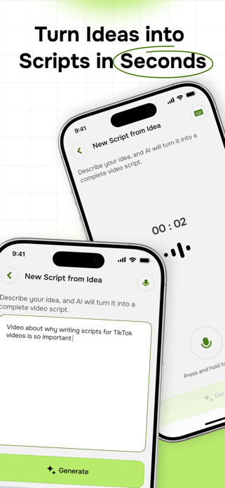 OnHook: AI Video Script Maker Screenshot 2 of 4