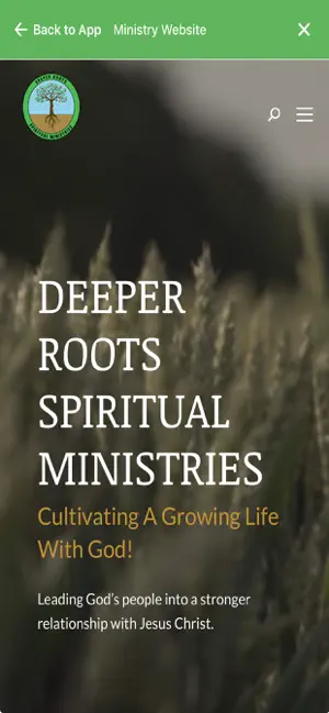 Deeper Roots Ministries App screenshot 4