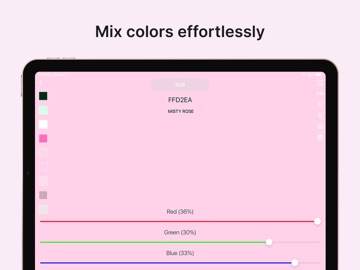 Color Wheel iPad screenshot