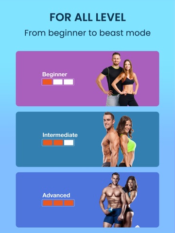 30 Day Workout - QuickFit iPad screenshot