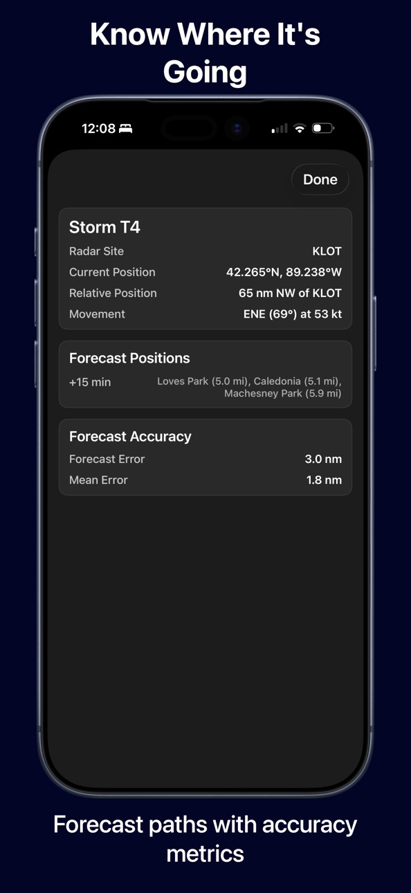 iPhone screenshot